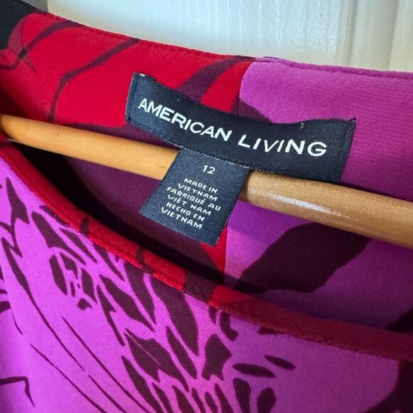 American Living Pink Sheath Cocktail Dress - Picture 4 of 9